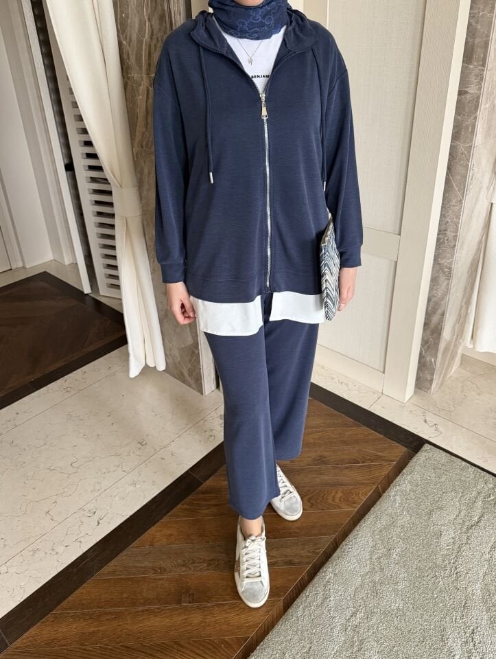 Karen İkili Modal Takım (Lacivert)