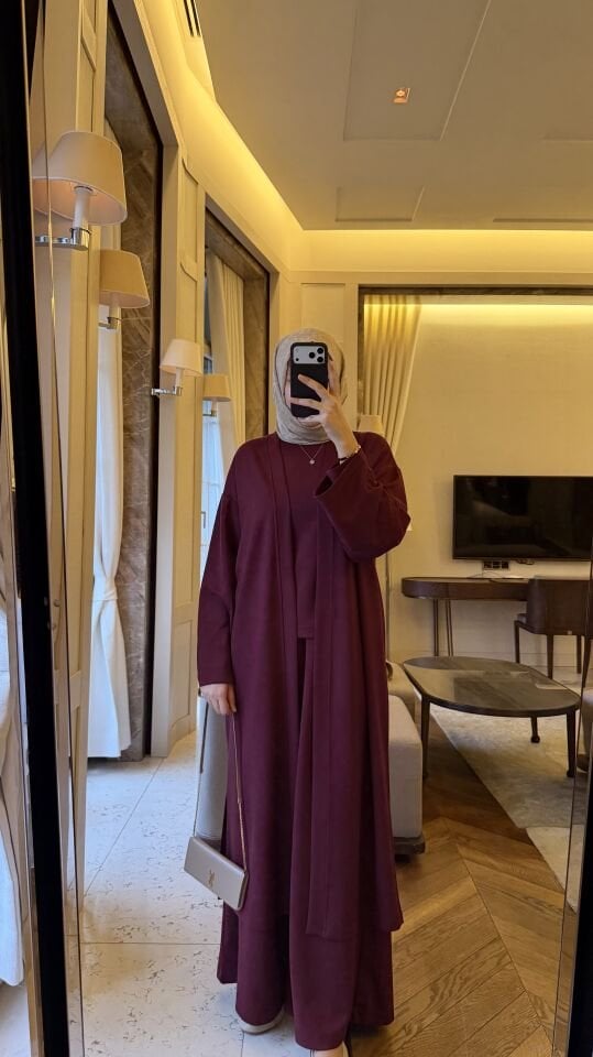 Üçlü Modal Takım (Bordo)