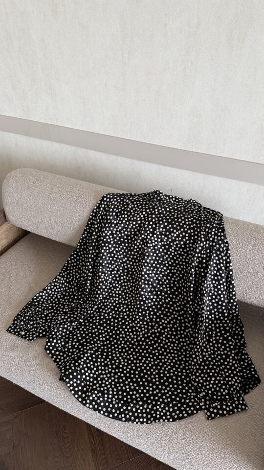 Puantiyeli Kimono