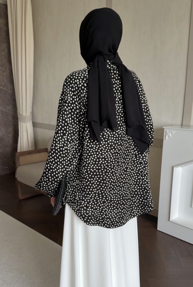 Puantiyeli Kimono