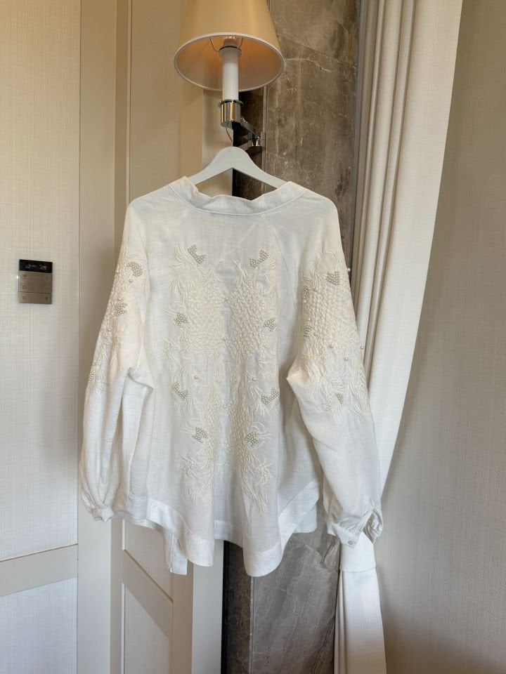 Boncuk ve Nakışlı Kimono
