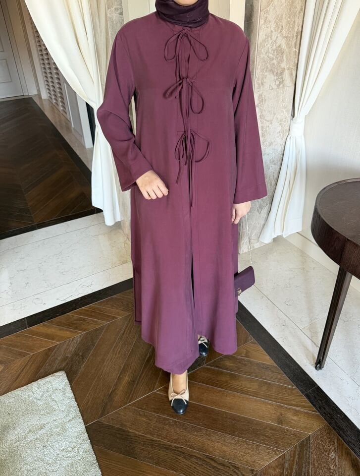 Ribbon Üçlü Takım (Bordo)