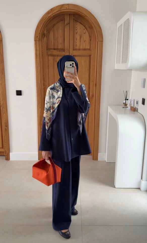 Luna Keten Takım (Lacivert)