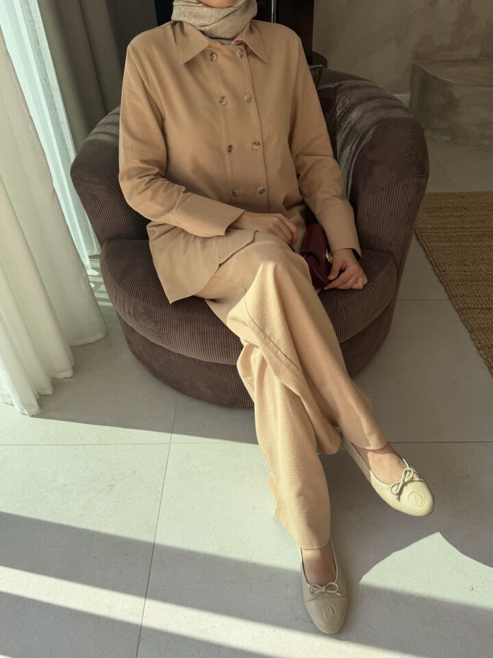 Luna Keten Takım (Camel)