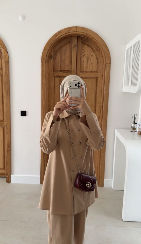 Luna Keten Takım (Camel)