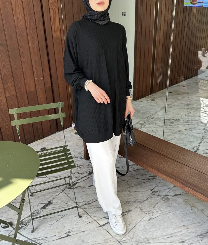 Mina Tunik (Siyah)