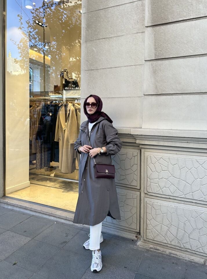 Celin Trenç Kap (Antrasit)