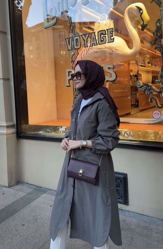 Celin Trenç Kap (Antrasit)