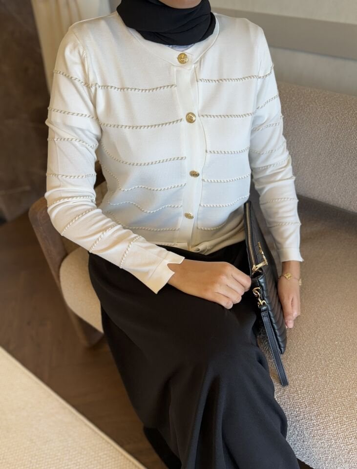 Line Merserize Hırka