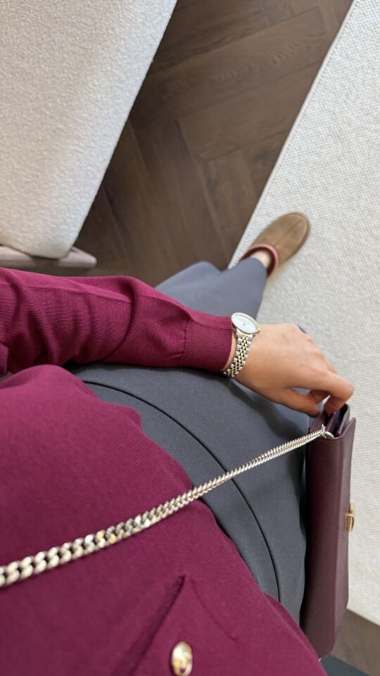 Polo Yaka Merserize Kazak (Bordo)