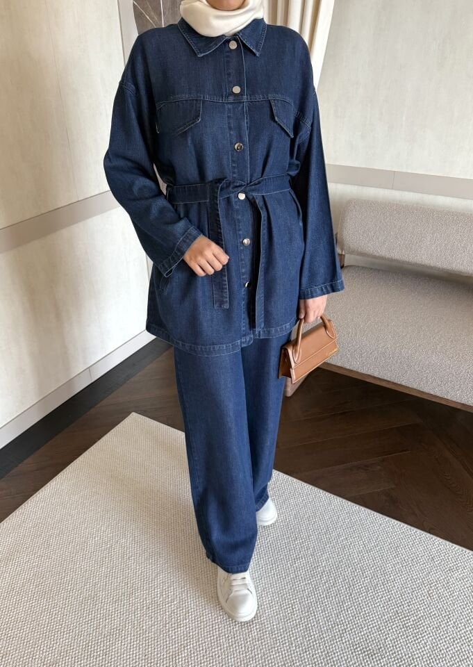 Koyu Renk Bella Kot Takım