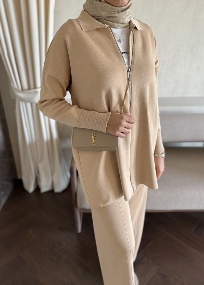 Simli Merserize Takım (Camel)