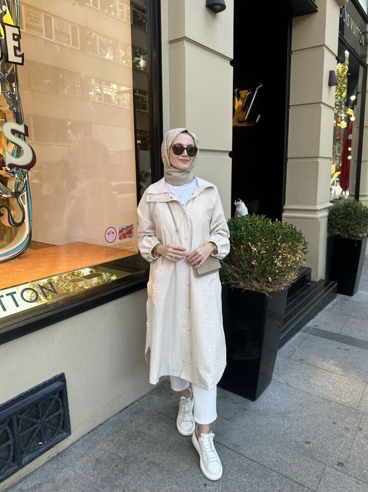 Celin Trenç Kap (Bej)