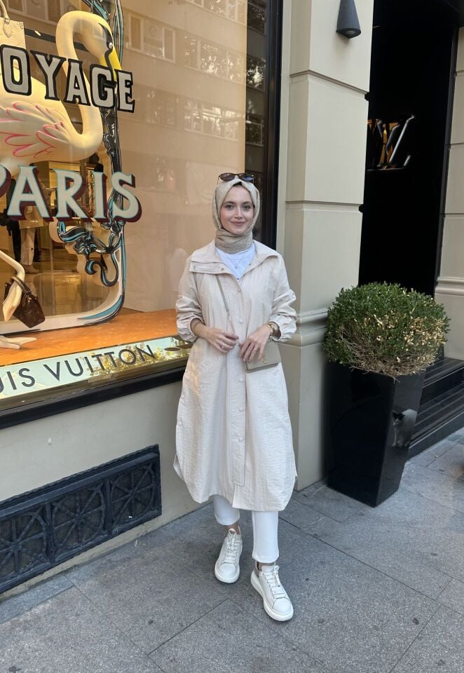 Celin Trenç Kap (Bej)